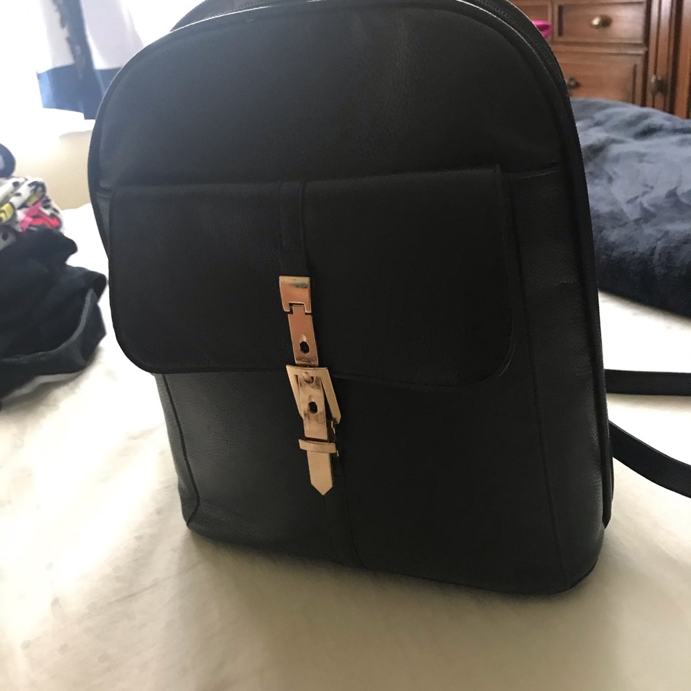Black backpack